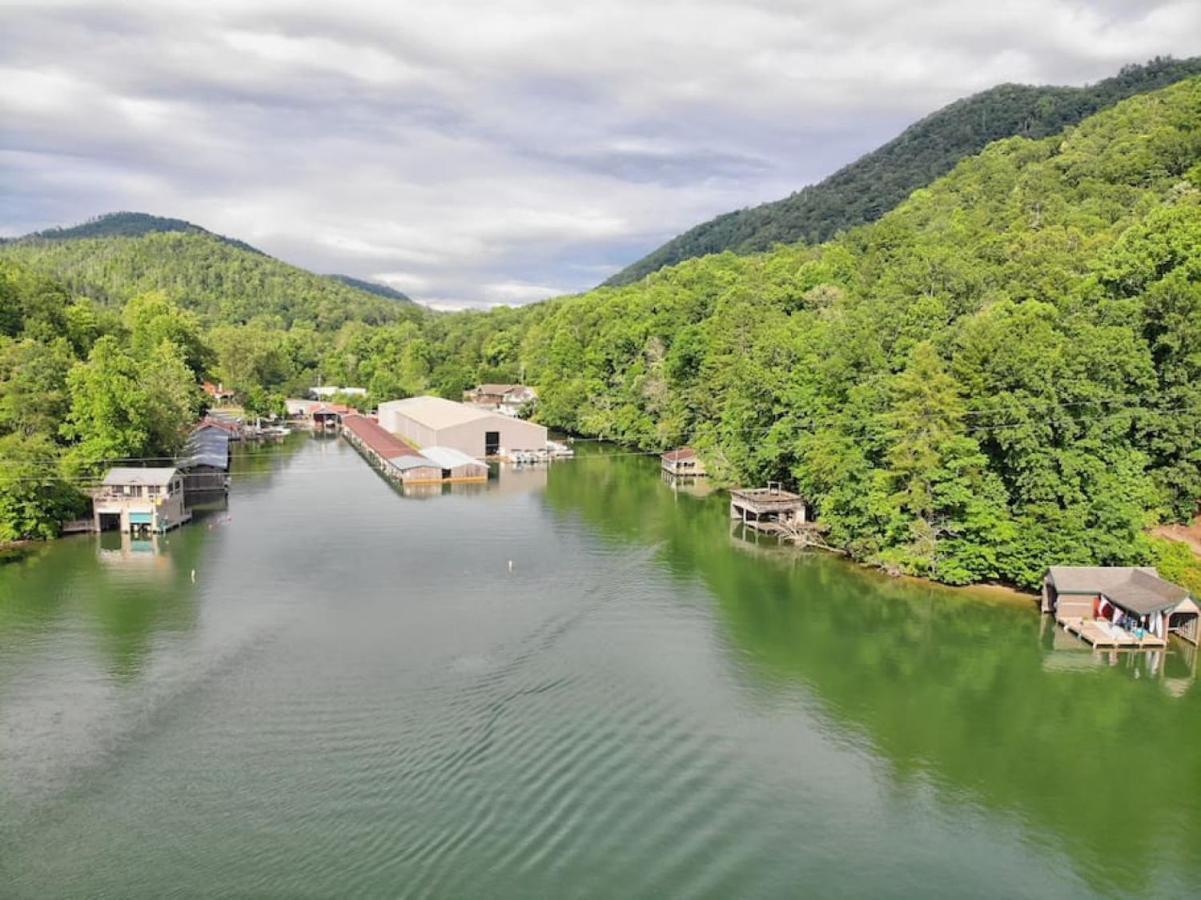 Hannahs Perch On Lake Burton With Private Top Patio And Bottom Dock Clayton Eksteriør bilde